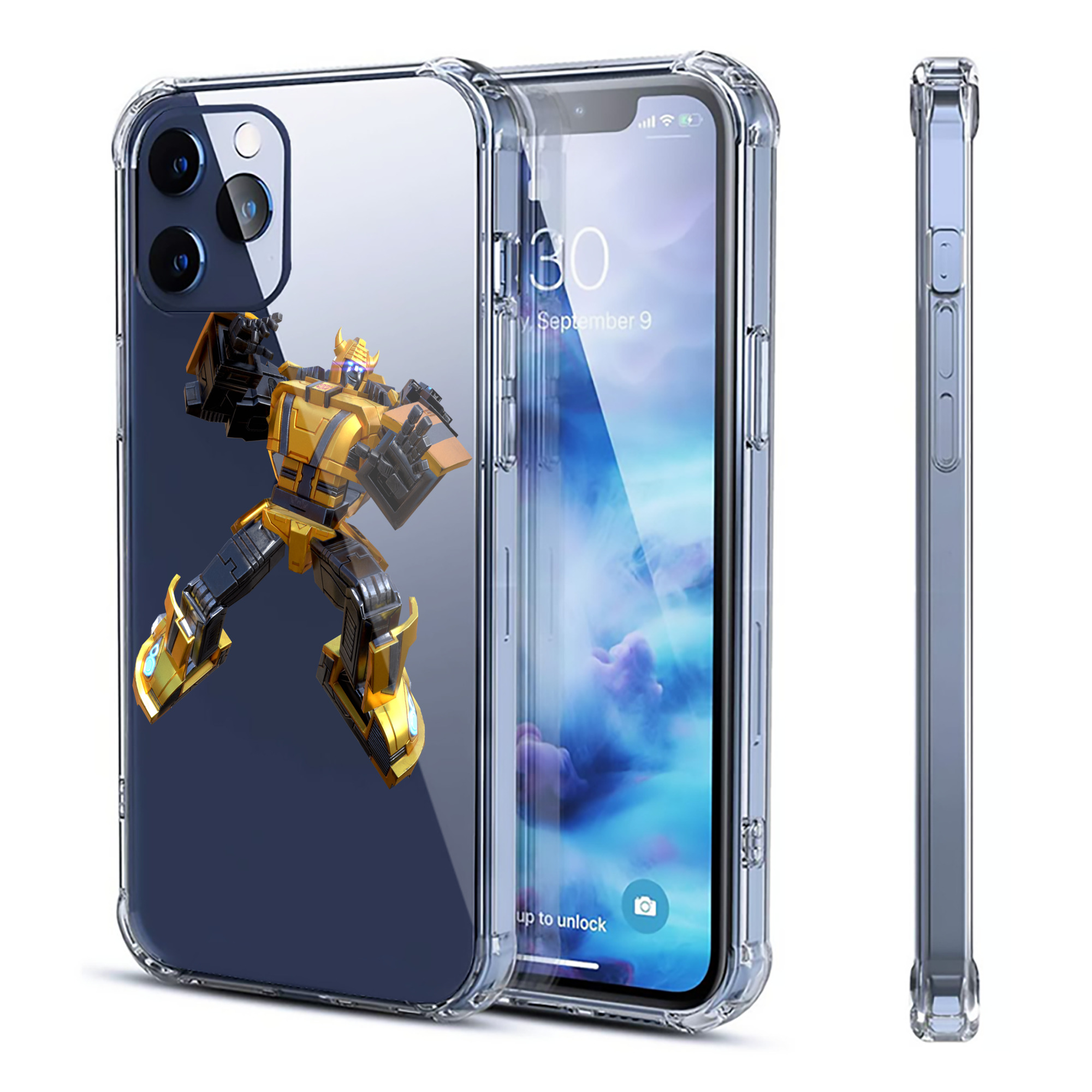 （画像用）  【iPhone 12シリーズ対応】透明スマホケース（クリアソフトケース）